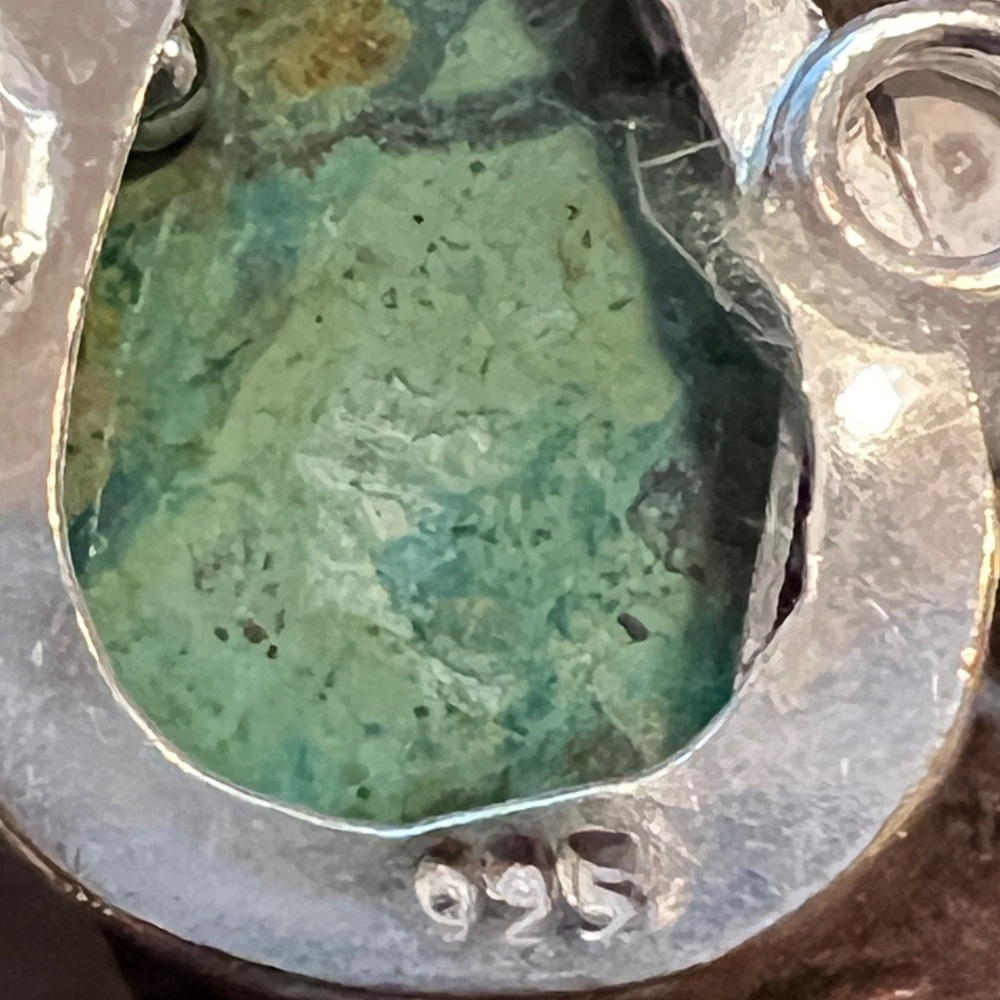 Statement Chrysler [Sic] Gemstone Necklace, Layer… - image 3